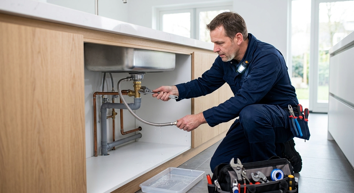 Lekkage reparatie door Loodgieters Friesland Direct